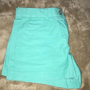 Teal summer short khakis